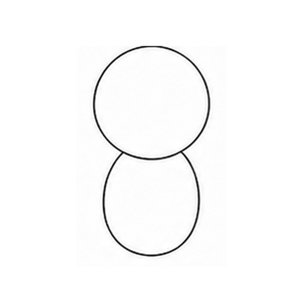Paso 1 del dibujo Perrito