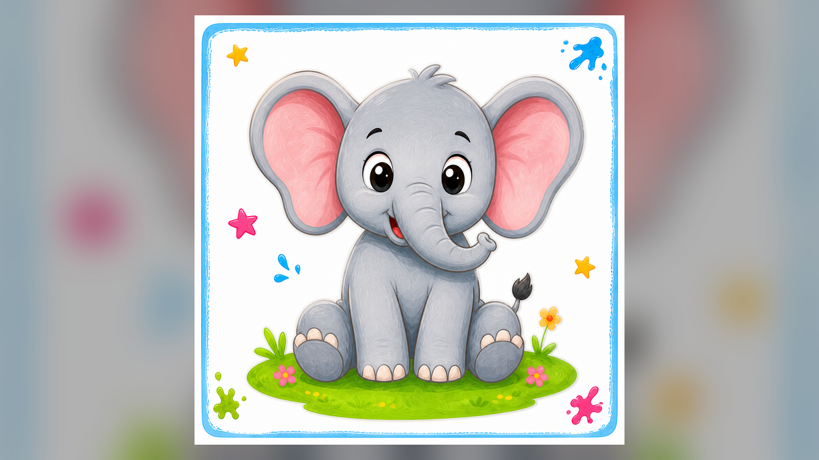 Dibujo Elefante