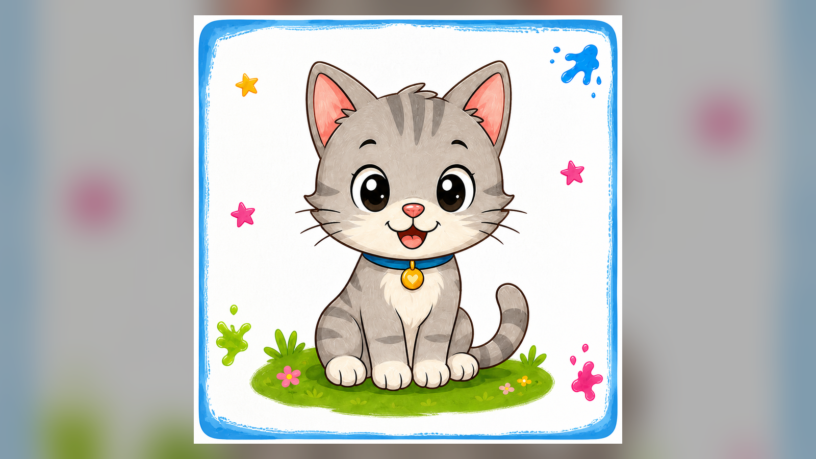 Dibujo Gatito