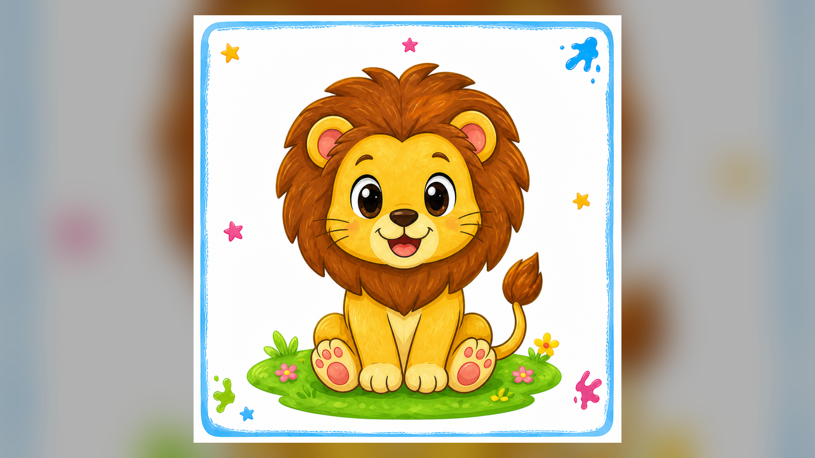 Dibujo León