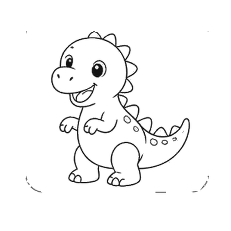 Contorno final de Dinosaurio