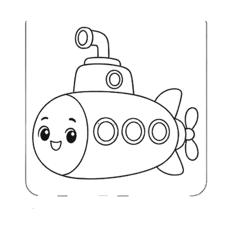 Contorno final de Submarino
