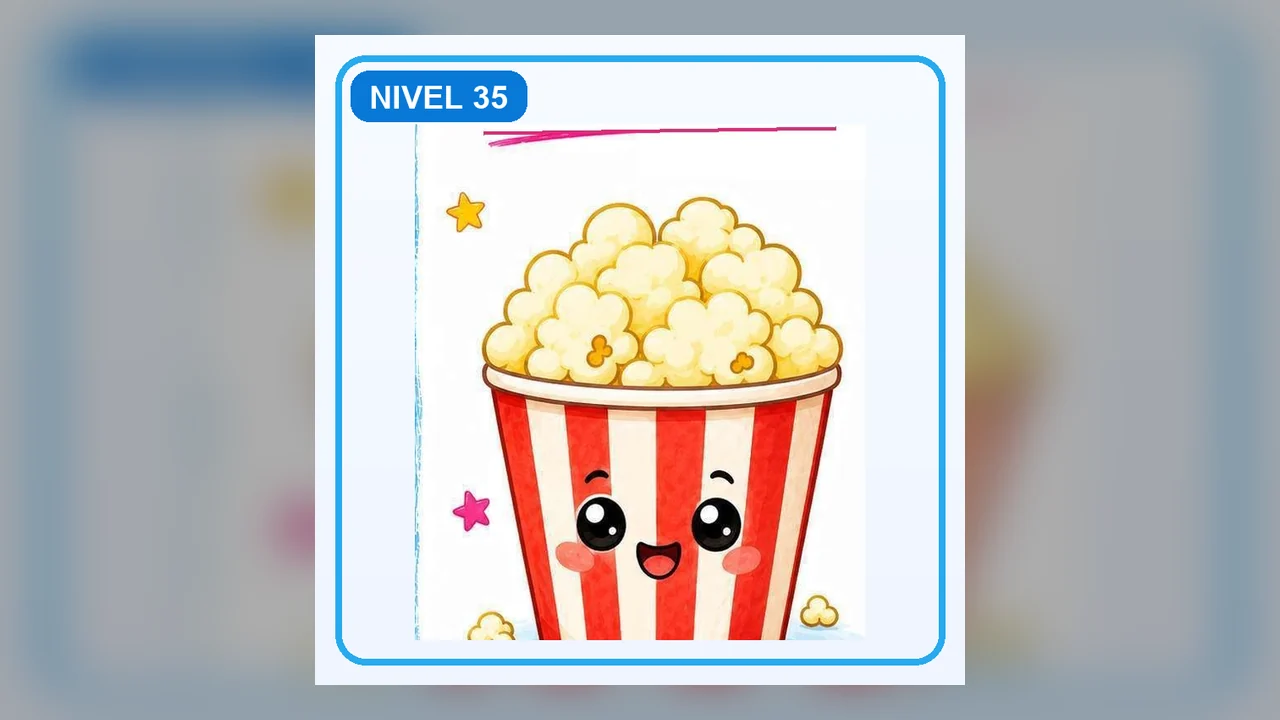 Dibujo Palomitas de maíz