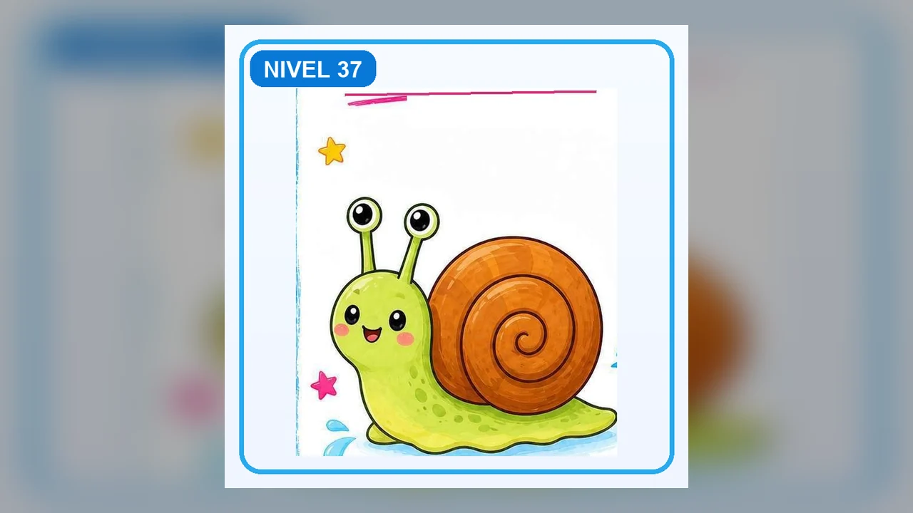 Dibujo Caracol