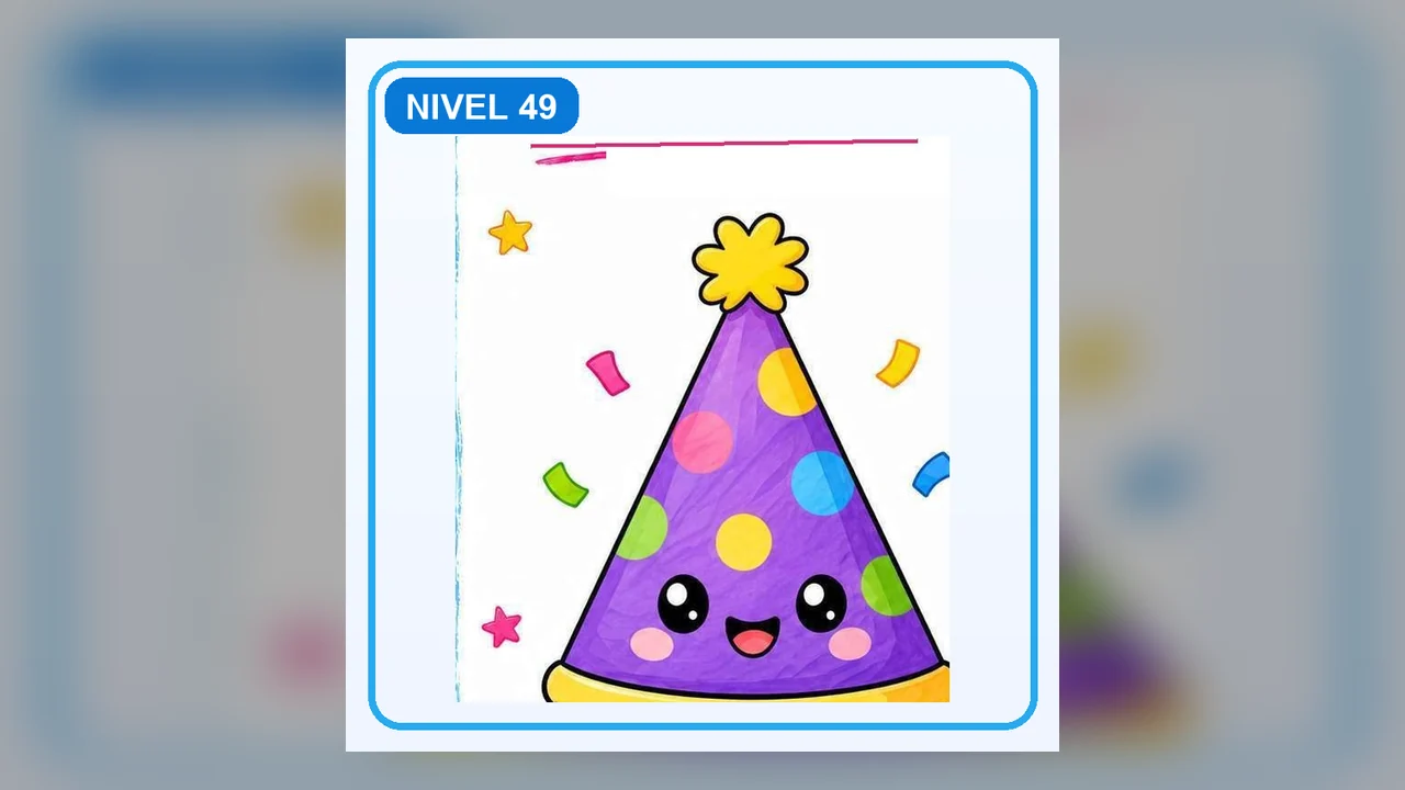 Dibujo Sombrero de fiesta