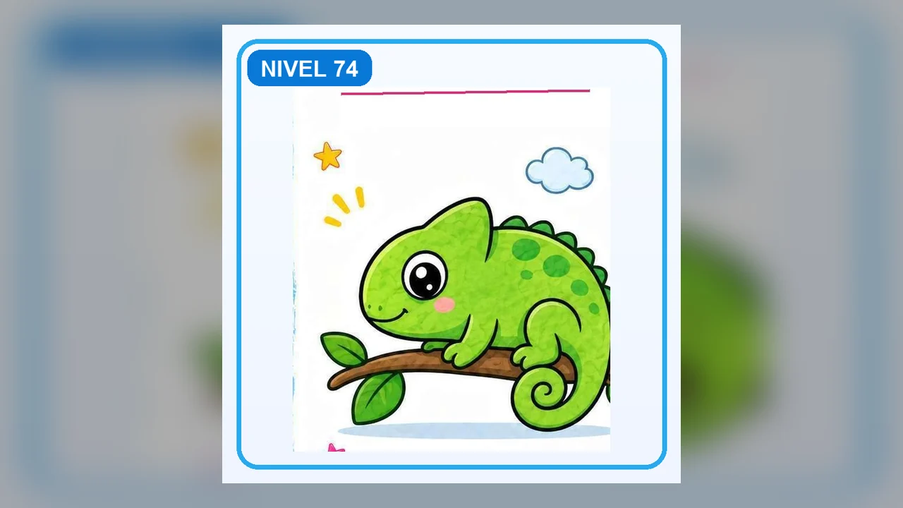 Dibujo Camaleón
