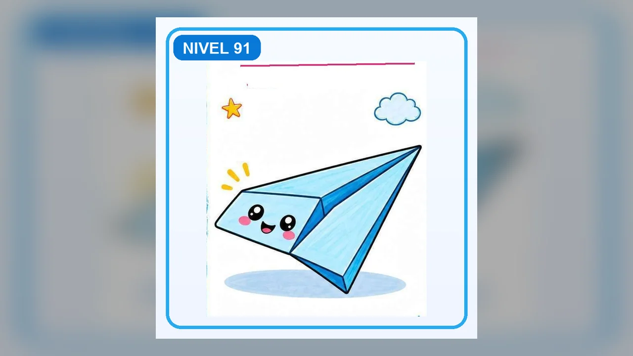 Dibujo Avión de papel