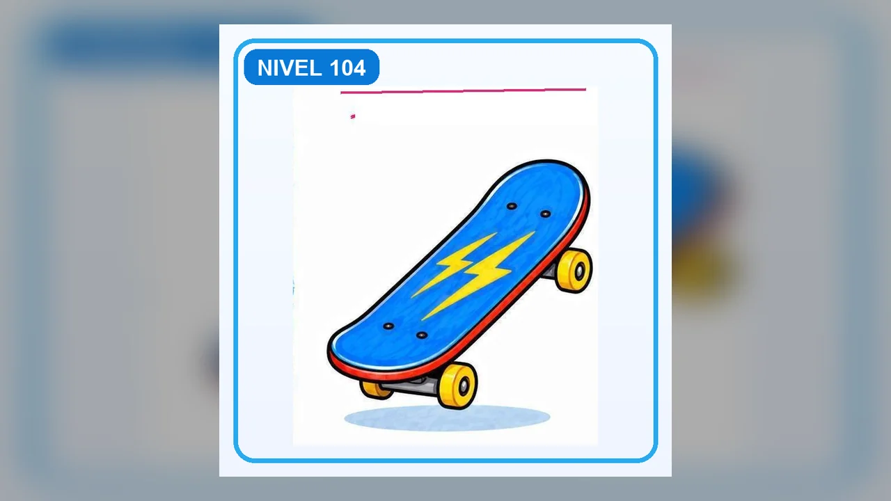 Dibujo Patineta