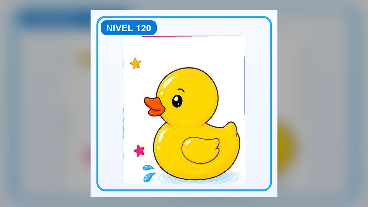 Dibujo Patito de goma
