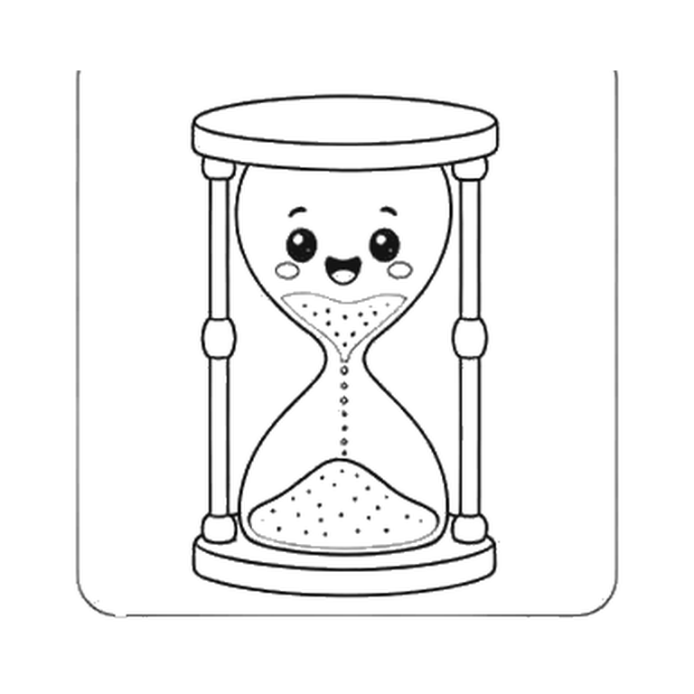 Contorno final de Reloj de arena