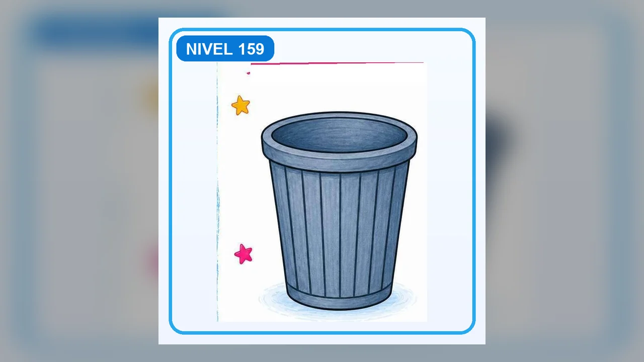 Dibujo Cesto de basura