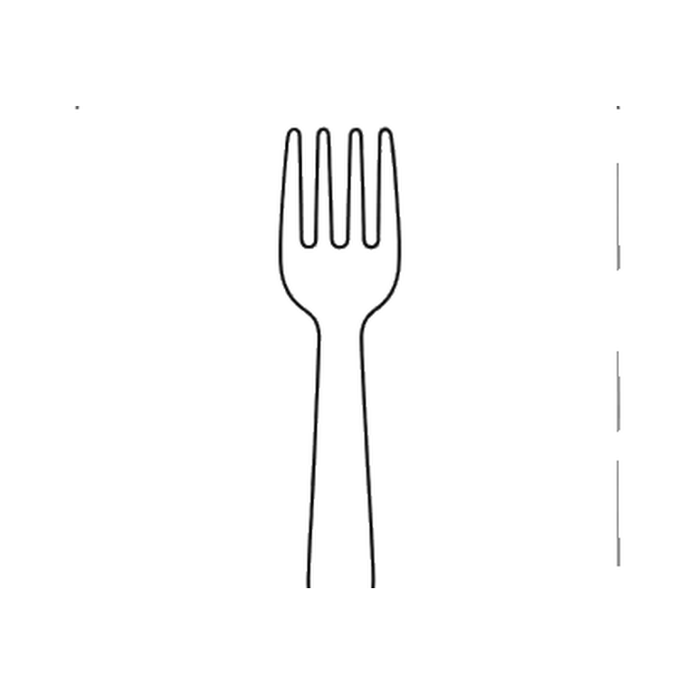 Contorno final de Tenedor