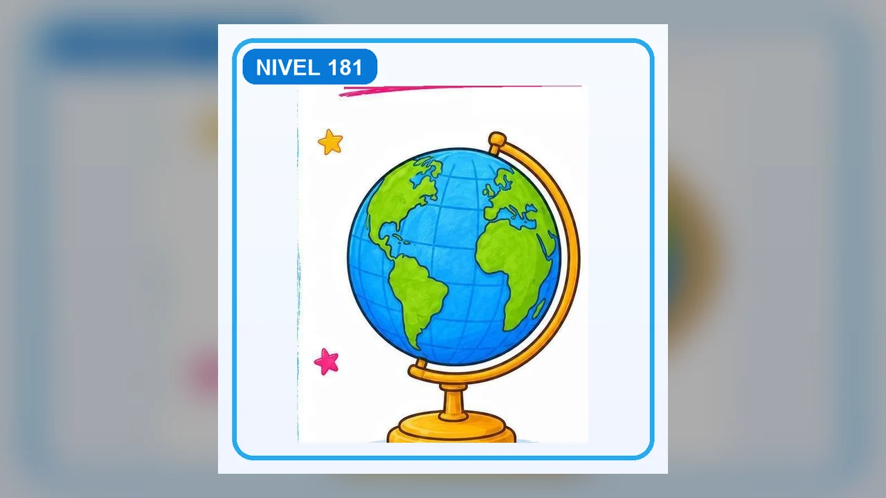 Dibujo Globo terráqueo