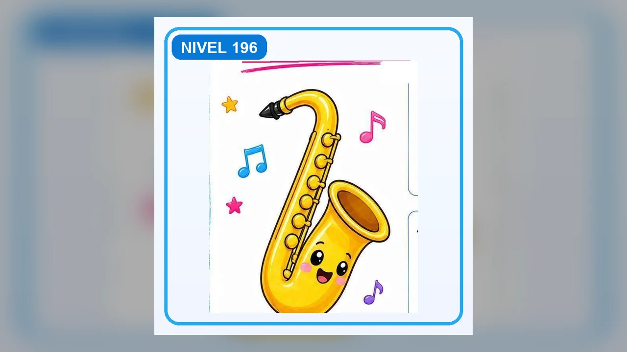 Dibujo Saxofón