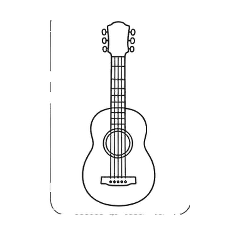 Contorno final de Guitarra