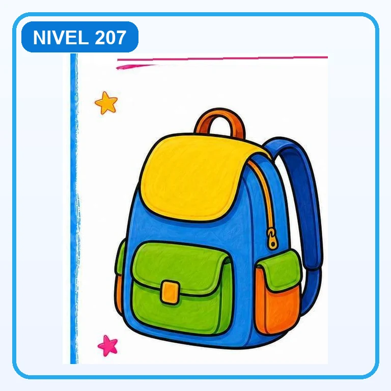 Mochila a color