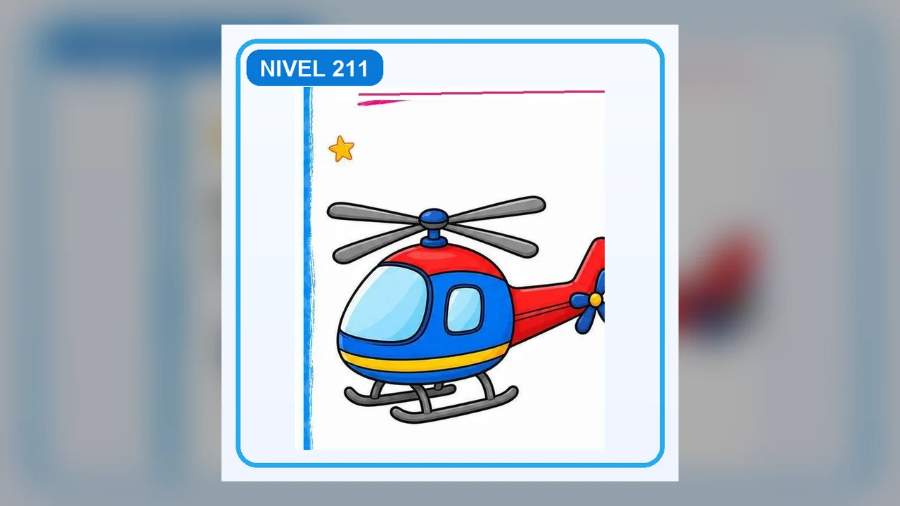 Dibujo Helicóptero
