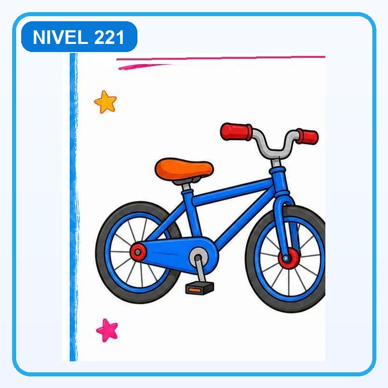 Bicicleta a color