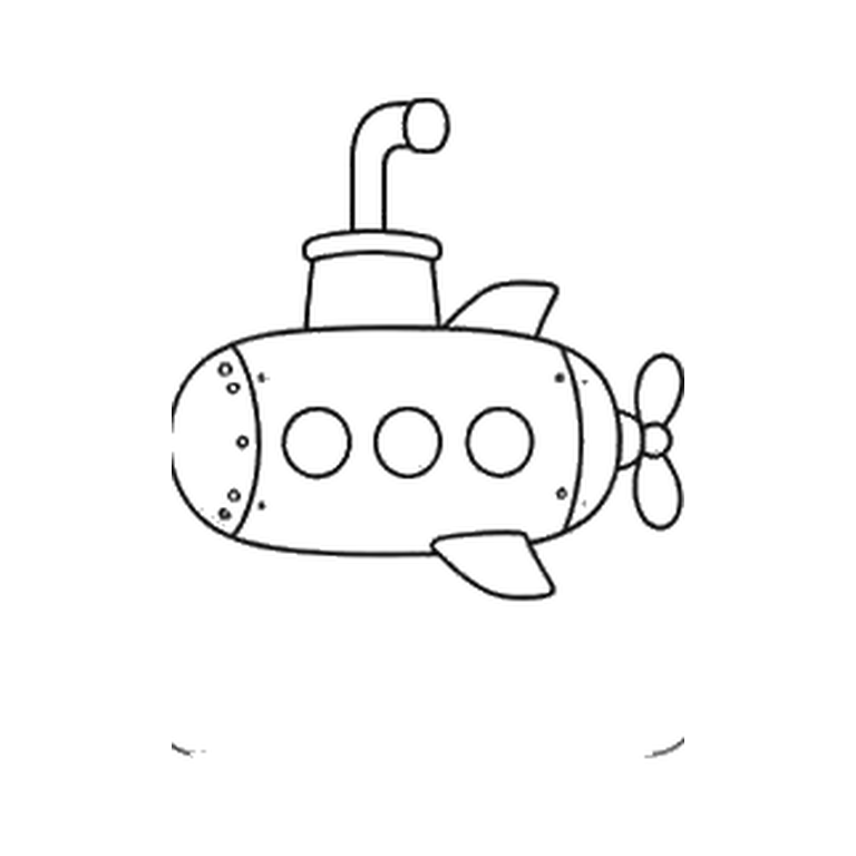 Contorno final de Submarino