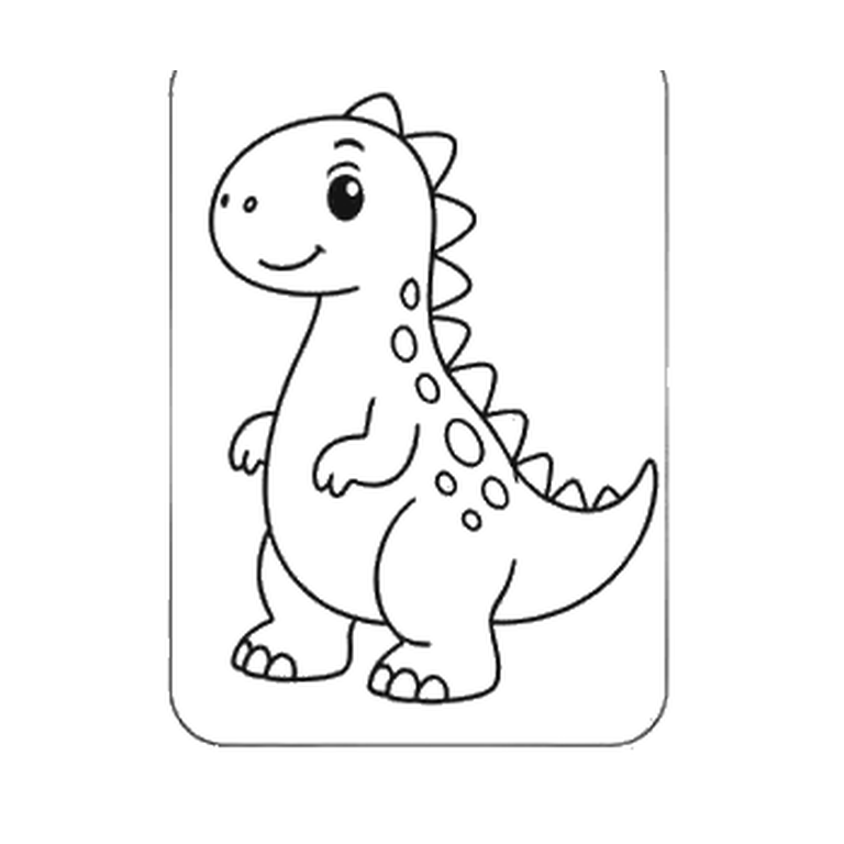 Contorno final de Dinosaurio