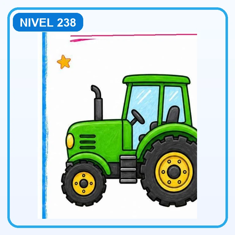 Tractor a color