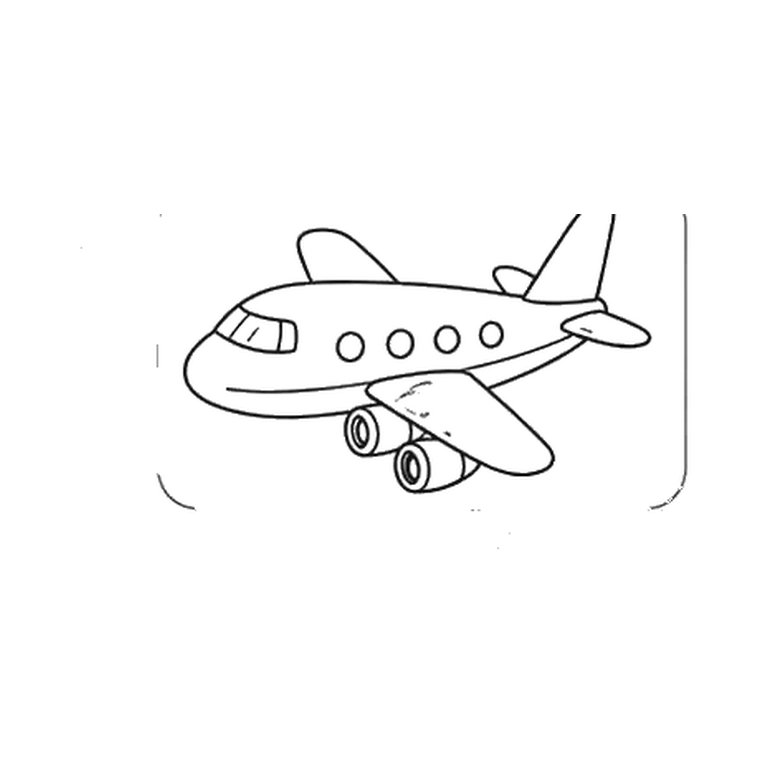 Contorno final de Avión