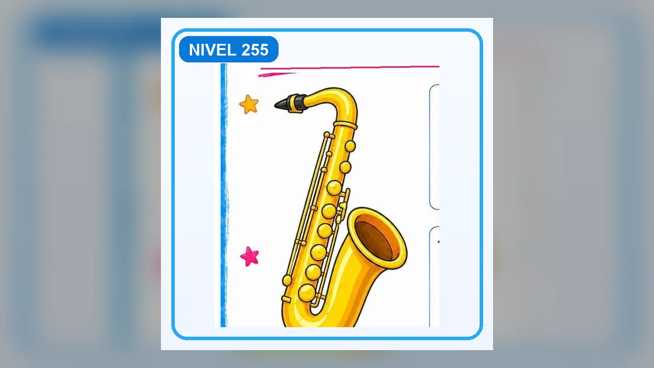 Dibujo Saxofón