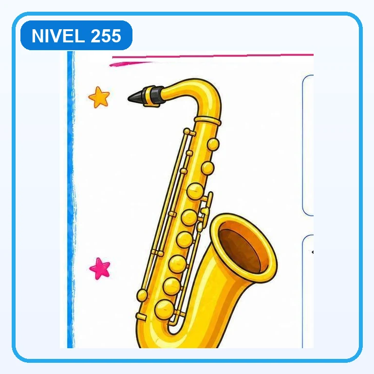 Saxofón a color