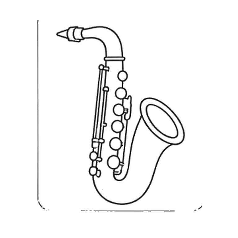 Contorno final de Saxofón