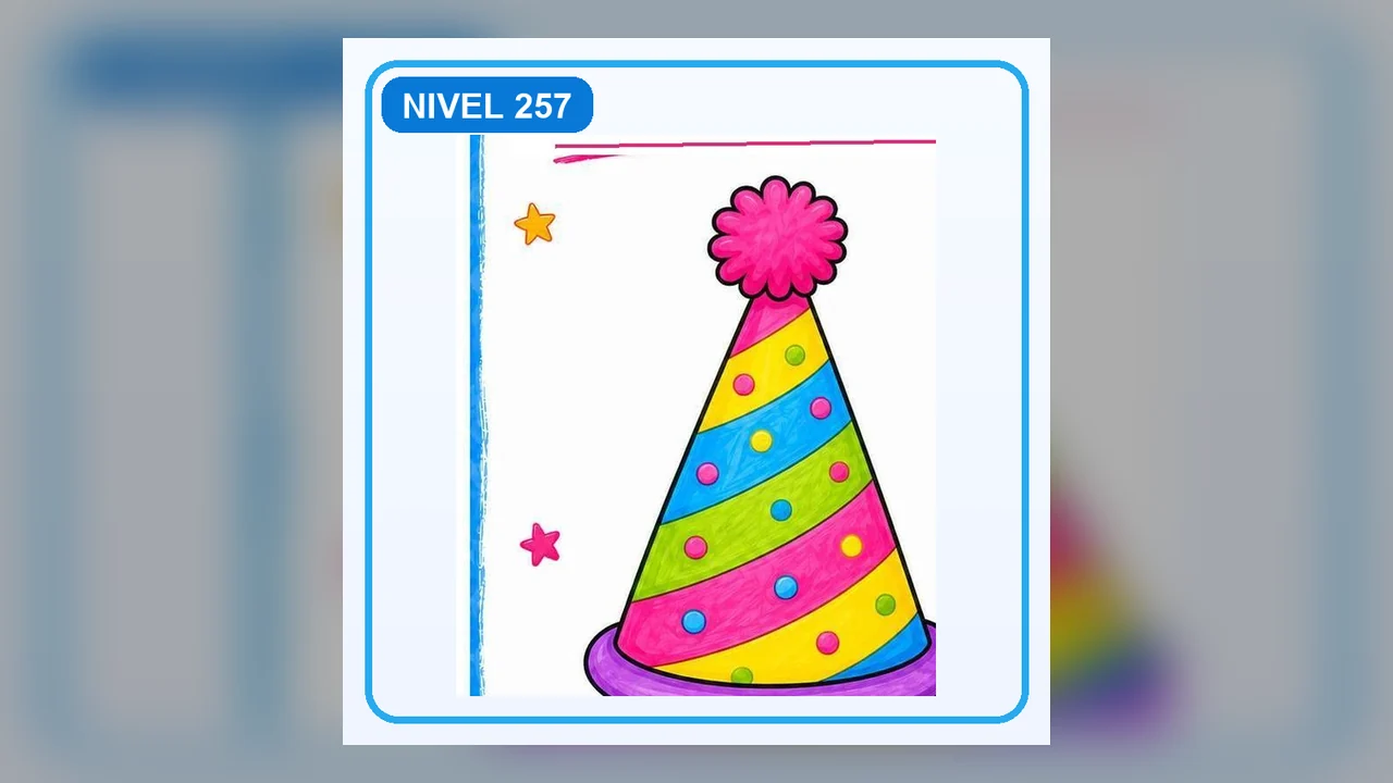 Dibujo Sombrero de Fiesta