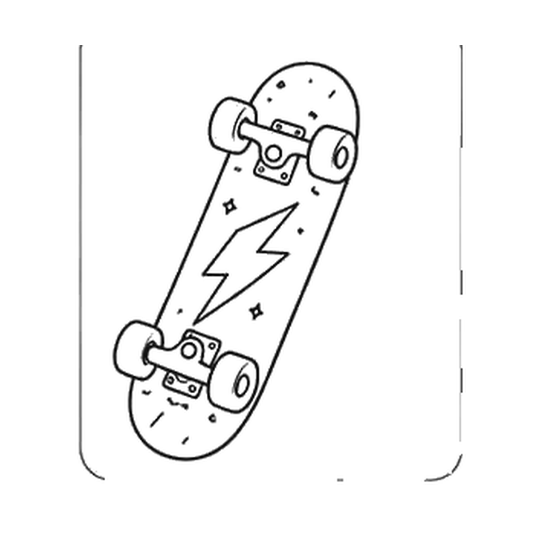 Contorno final de Patineta