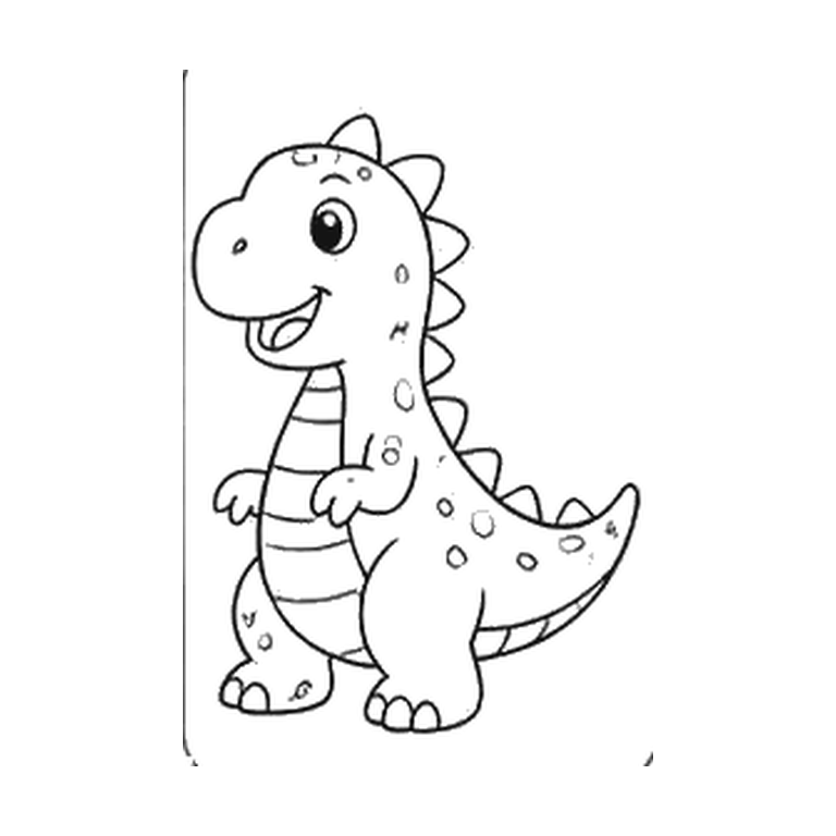Contorno final de Dinosaurio