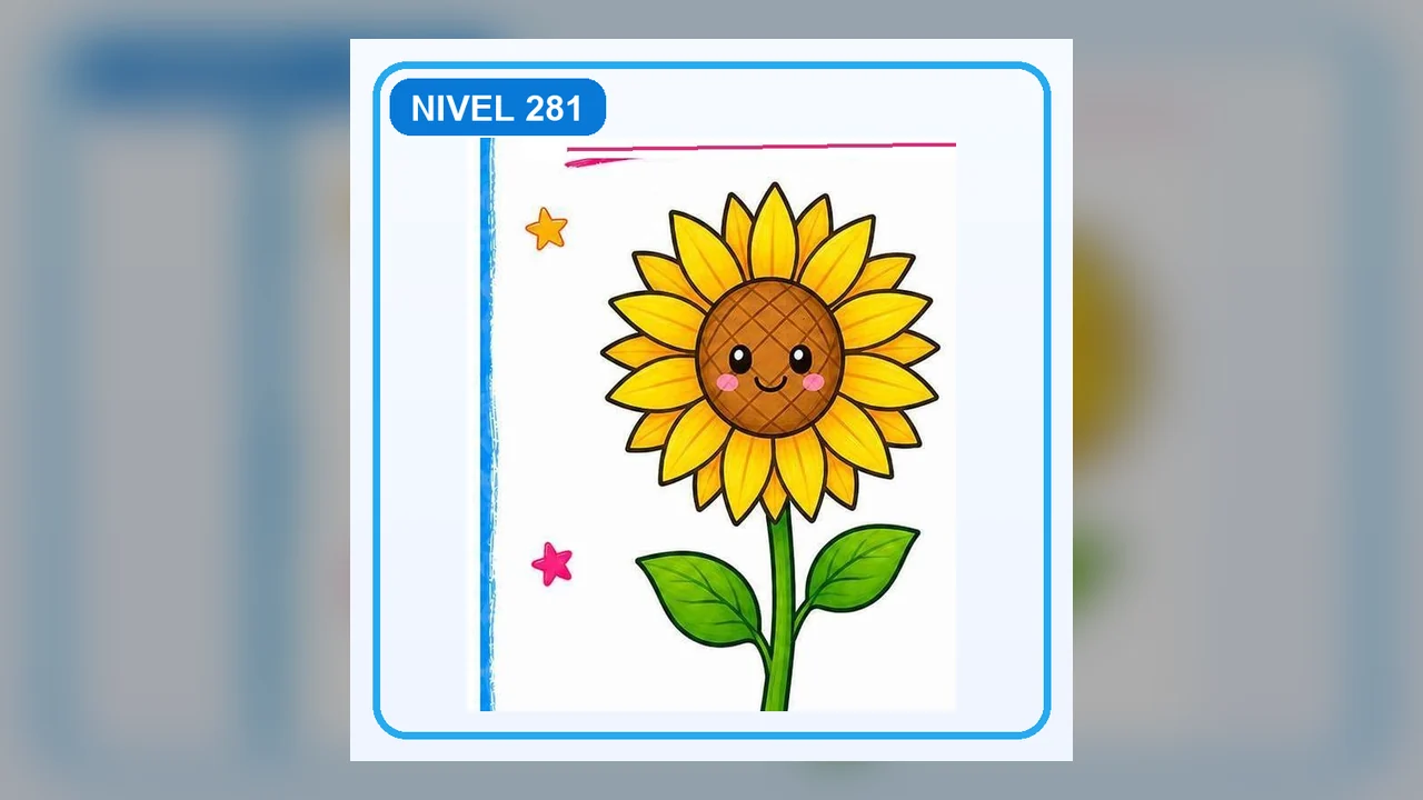 Dibujo Girasol