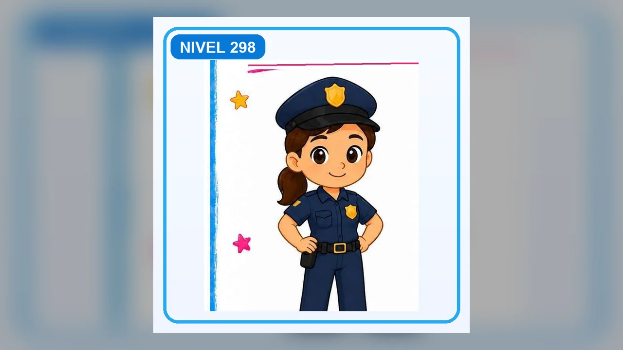 Dibujo Policía