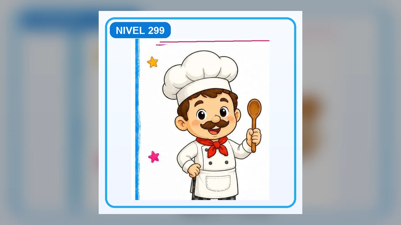 Dibujo Chef de cocina