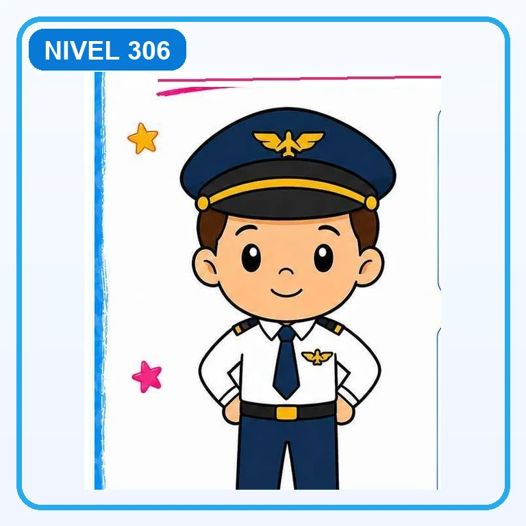 Piloto a color