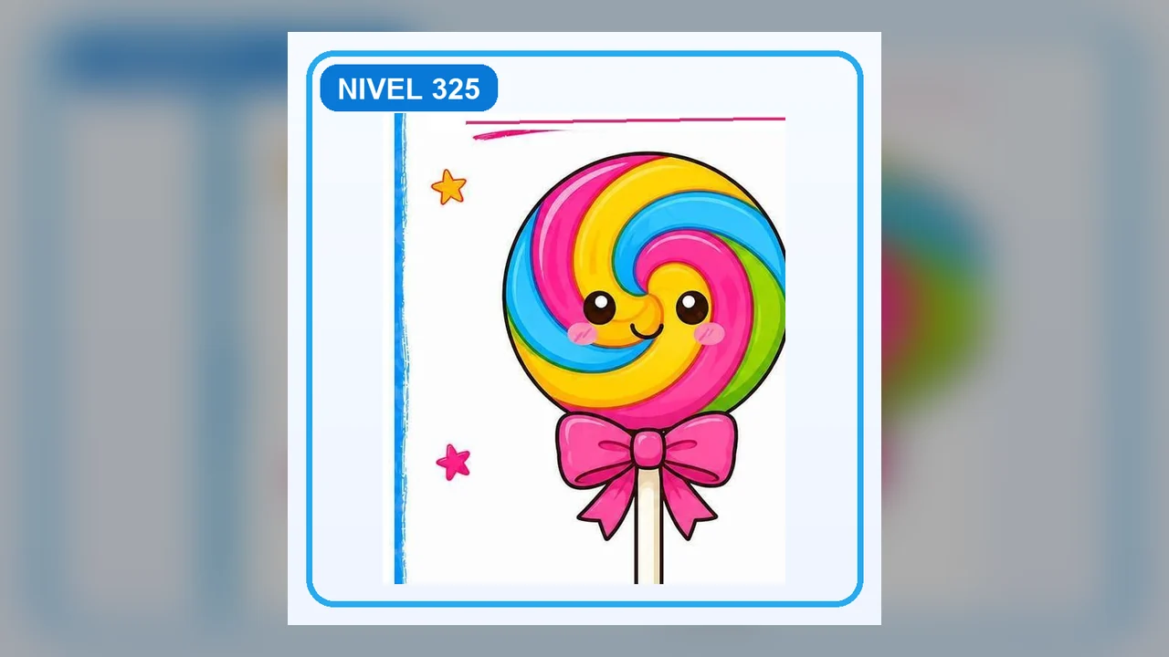 Dibujo Paleta de caramelo