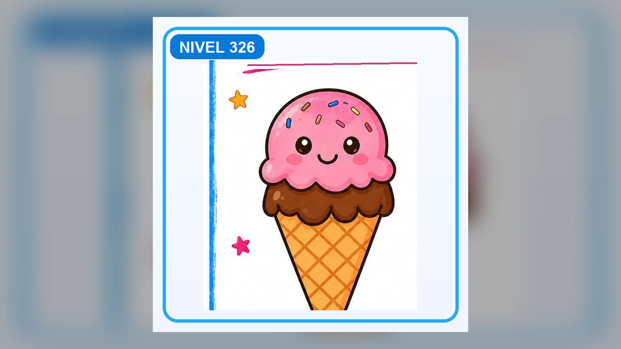 Dibujo Cono de helado