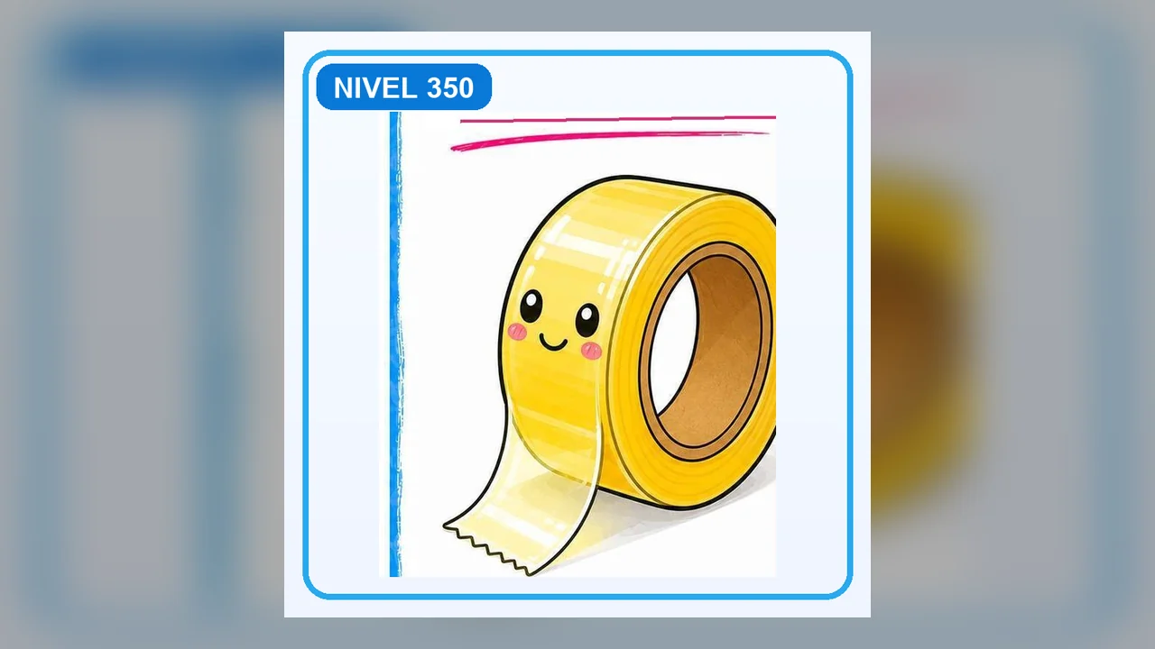 Dibujo Rollo de cinta adhesiva