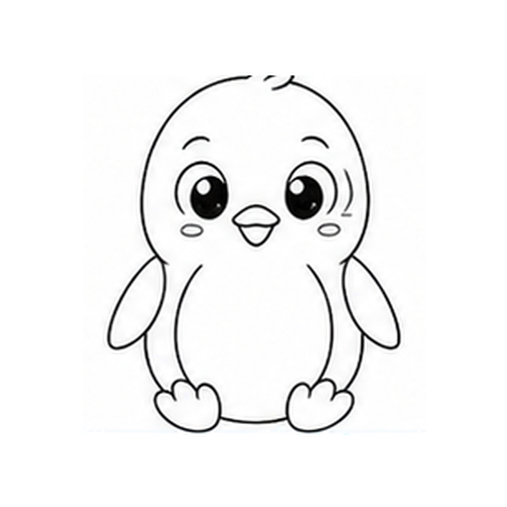 Contorno final de Pingüino