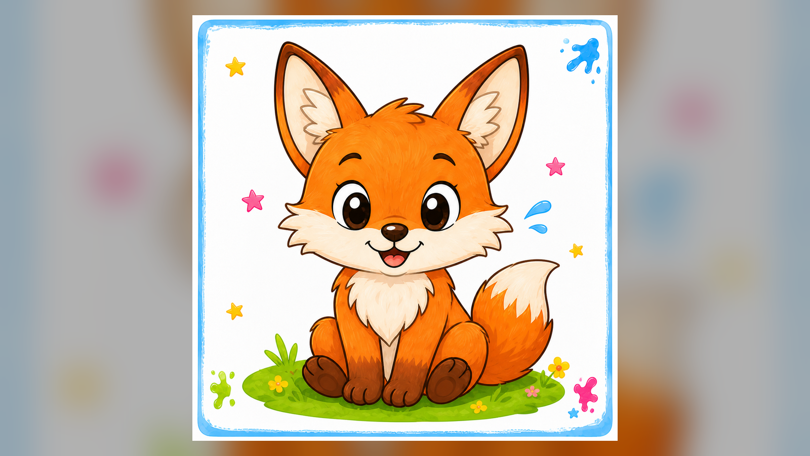 Dibujo Zorrito